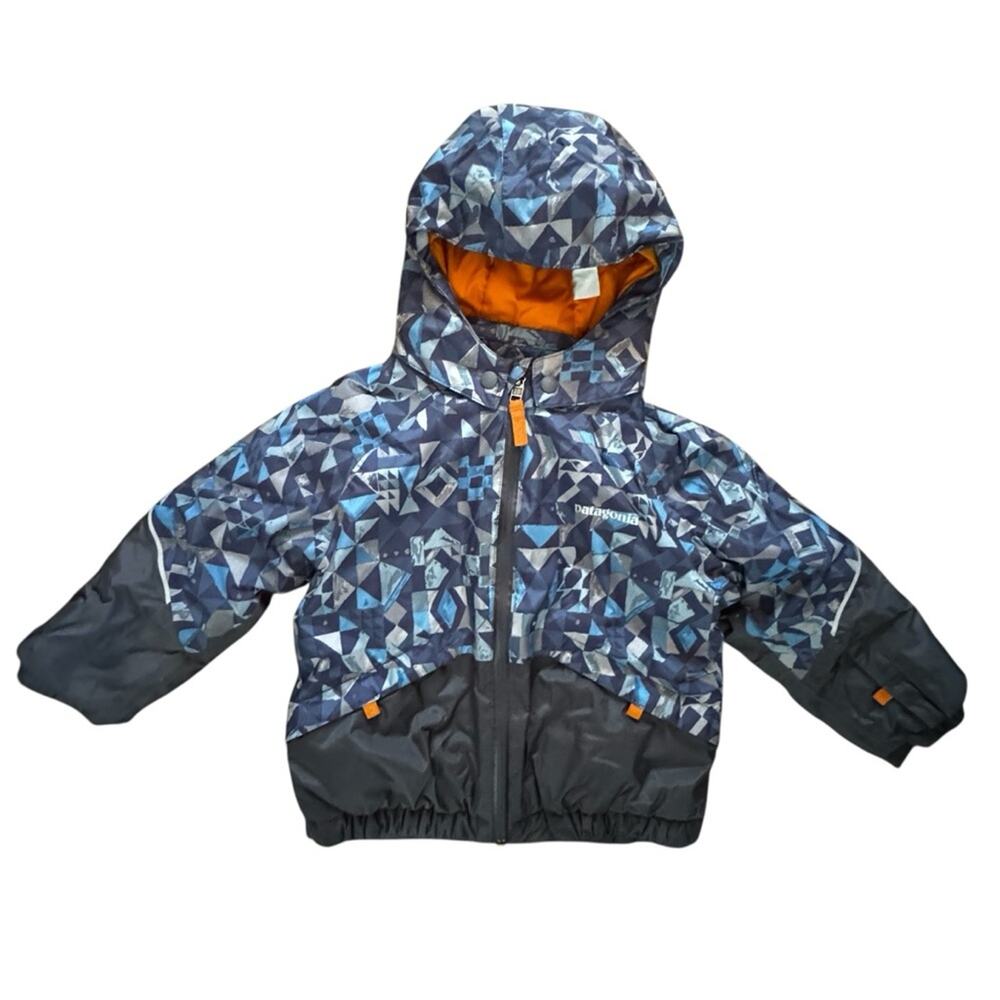 Patagonia Kids Baby Snow Pile Jacket Pinwheel Classic Navy Size 2T